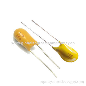 Radial Tantalum Capacitor with Low Current Leakage, Suitable for Military and Computer ApplicationsNew